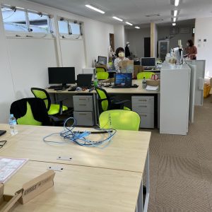 昨日今日と会社では絶賛引越し作業中！